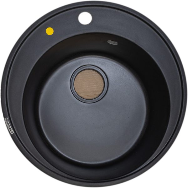 Кухонная мойка Ecoshtein KREIS 500 Черный