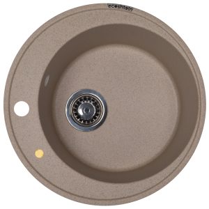 Кухонная мойка Ecoshtein KREIS 500 Песочный
