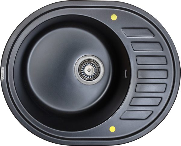 Кухонная мойка Ecoshtein KREIS OV 620 Черный