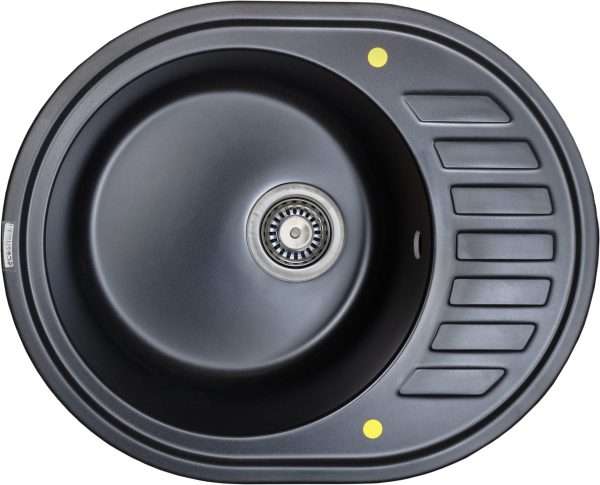 Кухонная мойка Ecoshtein KREIS OV 620 Черный