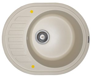 Кухонная мойка Ecoshtein KREIS OV 620 Капучино