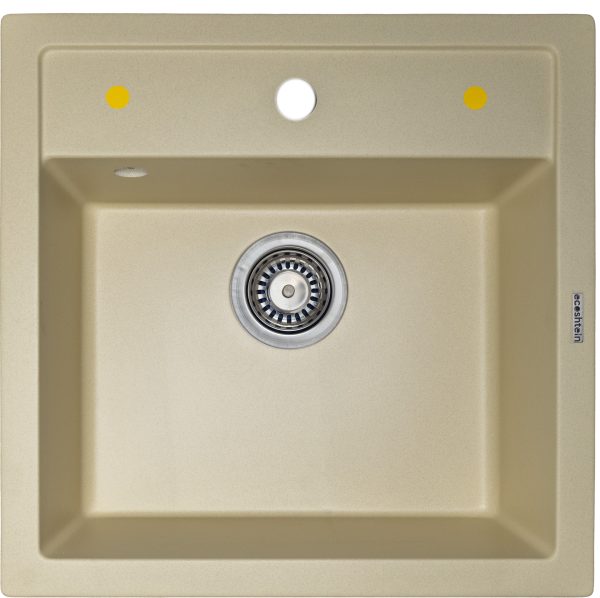 Кухонная мойка Ecoshtein PLATZ 515 Шампань