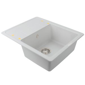 Кухонная мойка Ecoshtein RECHTECK 620 Серый шелк