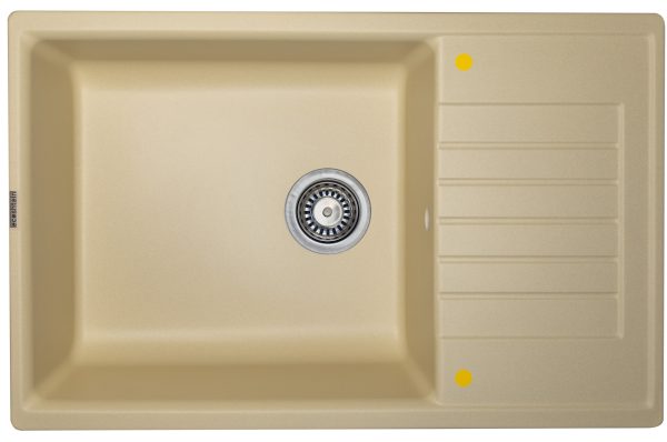 Кухонная мойка Ecoshtein RECHTECK 780.500 Шампань