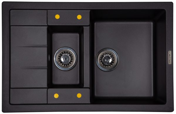 Кухонная мойка Ecoshtein RECHTECK 781.5 Антрацит