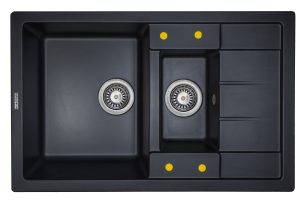 Кухонная мойка Ecoshtein RECHTECK 781.5 Черный