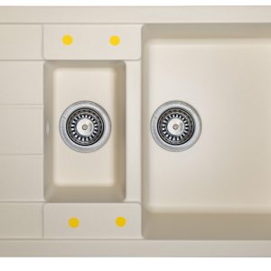 Кухонная мойка Ecoshtein RECHTECK 781.5 Капучино