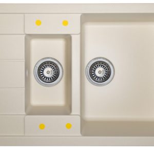 Кухонная мойка Ecoshtein RECHTECK 781.5 Капучино