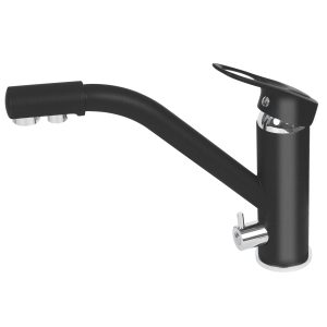 Смеситель Zigmund & Shtain 1100  смеситель ZS ЧЕРН.БАЗАЛЬТ