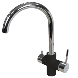 Смеситель Zigmund & Shtain 1800  смеситель ZS ЧЕРН.БАЗАЛЬТ