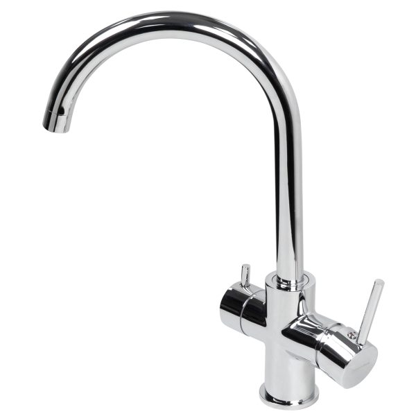 Смеситель Zigmund & Shtain 1800  смеситель ZS НЕРЖ.ПОЛИР