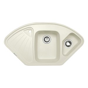 Кухонная мойка (уценка) Zigmund & Shtain ECKIG 800 ТОПЛ.МОЛОКО уценка