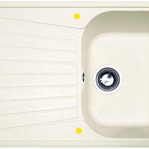 Кухонная мойка Zigmund & Shtain KLASSISCH 790 ТОПЛ.МОЛОКО