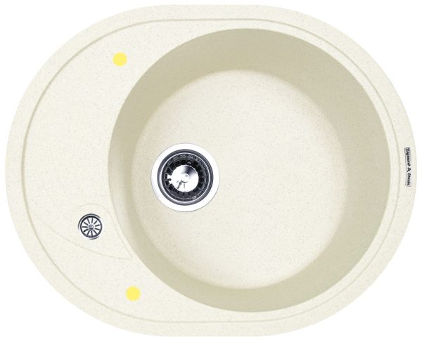 Кухонная мойка Zigmund & Shtain KREIS OV 575 ТОПЛ.МОЛОКО