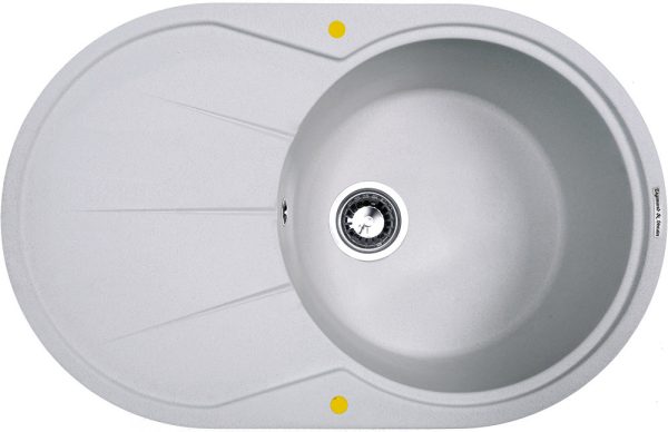 Кухонная мойка Zigmund & Shtain KREIS OV 770 B МЛЕЧН.ПУТЬ