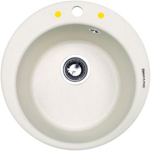 Кухонная мойка Zigmund & Shtain KREIS 480 КАМЕН.СОЛЬ