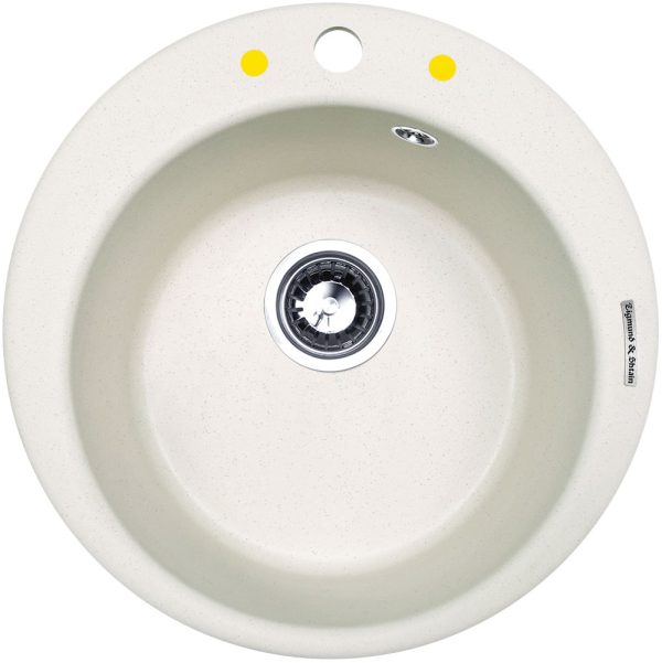 Кухонная мойка Zigmund & Shtain KREIS 480 КАМЕН.СОЛЬ