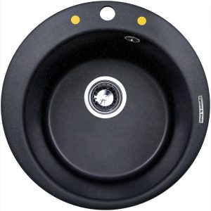 Кухонная мойка Zigmund & Shtain KREIS 480 ТЕМН.СКАЛА