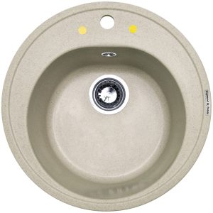 Кухонная мойка Zigmund & Shtain KREIS 505 РЕЧН.ПЕСОК