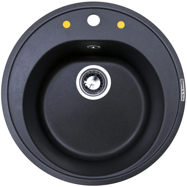 Кухонная мойка Zigmund & Shtain KREIS 505 ТЕМН.СКАЛА