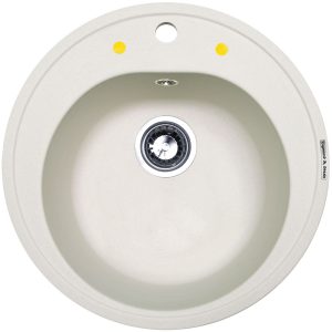Кухонная мойка Zigmund & Shtain KREIS 505 ИНД.ВАНИЛЬ