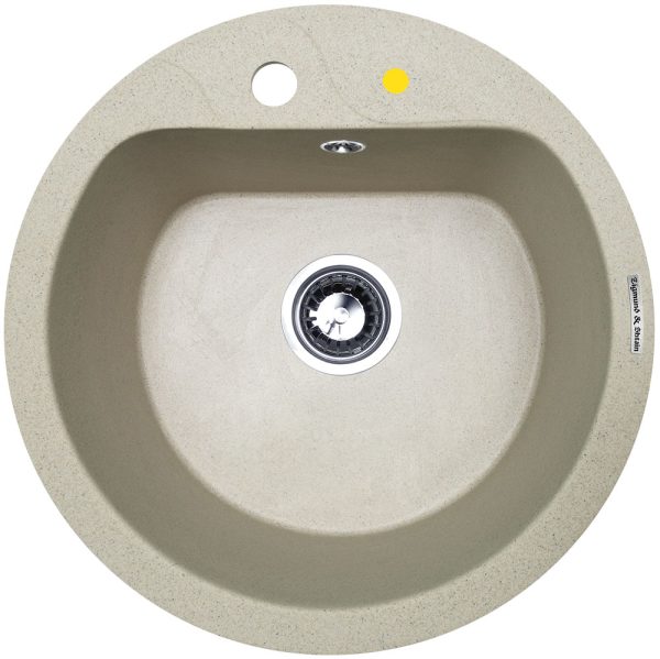 Кухонная мойка Zigmund & Shtain KREIS 505 F РЕЧН.ПЕСОК