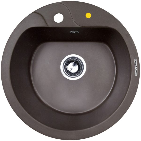Кухонная мойка Zigmund & Shtain KREIS 505 F ШВЕЙЦ.ШОКОЛАД