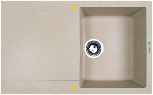 Кухонная мойка Zigmund & Shtain RECHTECK 775 ОСЕН.ТРАВА