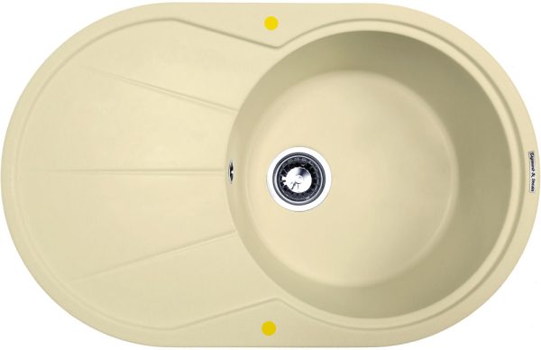 Кухонная мойка Zigmund & Shtain KREIS OV 770 B МОЛОД.ШАМП