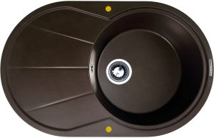 Кухонная мойка Zigmund & Shtain KREIS OV 770 B ШВЕЙЦ.ШОКОЛАД