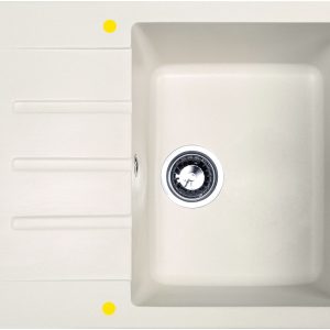 Кухонная мойка Zigmund & Shtain RECHTECK 645 ИНД.ВАНИЛЬ