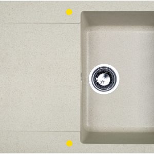 Кухонная мойка Zigmund & Shtain RECHTECK 775 РЕЧН.ПЕСОК