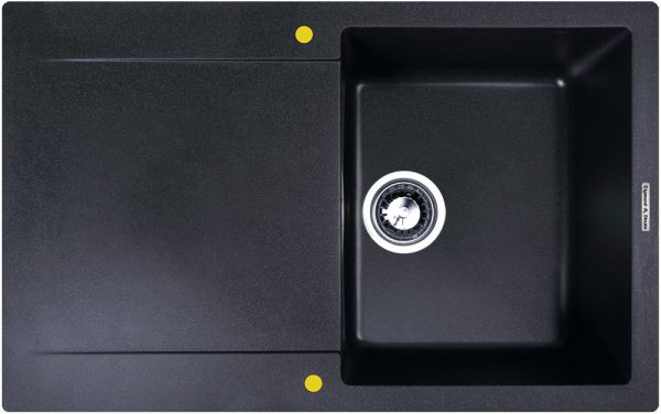 Кухонная мойка Zigmund & Shtain RECHTECK 775 ТЕМН.СКАЛА