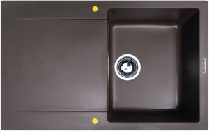 Кухонная мойка Zigmund & Shtain RECHTECK 775 ШВЕЙЦ.ШОКОЛАД