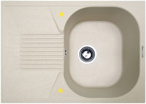 Кухонная мойка Zigmund & Shtain KLASSISCH 695 РЕЧН.ПЕСОК