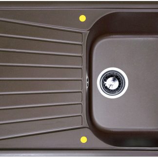 Кухонная мойка Zigmund & Shtain KLASSISCH 790 ШВЕЙЦ.ШОКОЛАД