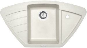 Кухонная мойка Zigmund & Shtain ECKIG 900 ИНД.ВАНИЛЬ