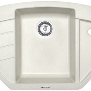 Кухонная мойка Zigmund & Shtain ECKIG 900 ИНД.ВАНИЛЬ