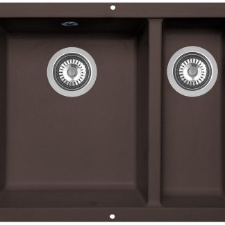 Кухонная мойка Zigmund & Shtain INTEGRA 500.2 ШВЕЙЦ.ШОКОЛАД