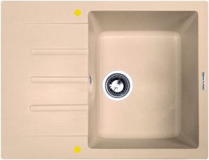 Кухонная мойка Zigmund & Shtain RECHTECK 645 ТОПЛ.МОЛОКО