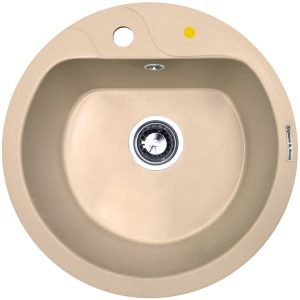 Кухонная мойка Zigmund & Shtain KREIS 505 F ТОПЛ.МОЛОКО