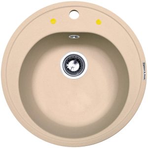 Кухонная мойка Zigmund & Shtain KREIS 505 ТОПЛ.МОЛОКО
