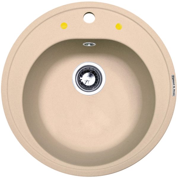 Кухонная мойка Zigmund & Shtain KREIS 505 ТОПЛ.МОЛОКО