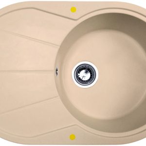 Кухонная мойка Zigmund & Shtain KREIS OV 770 B ТОПЛ.МОЛОКО