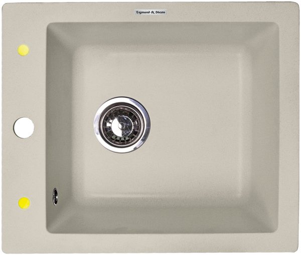 Кухонная мойка Zigmund & Shtain PLATZ 425 РЕЧН.ПЕСОК