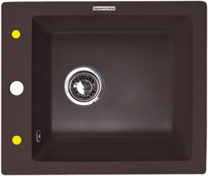 Кухонная мойка Zigmund & Shtain PLATZ 425 ШВЕЙЦ.ШОКОЛАД