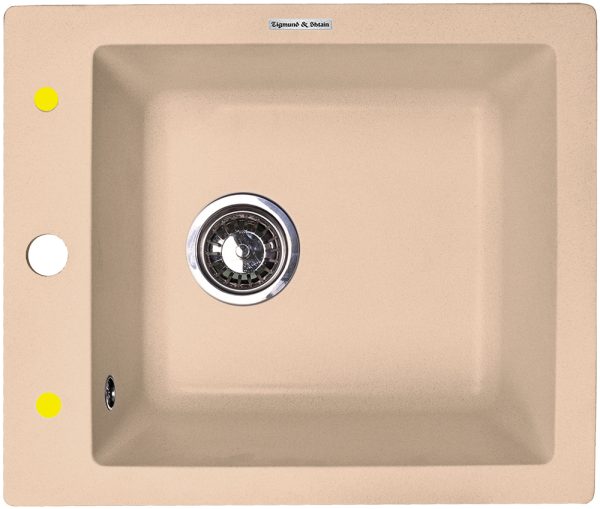 Кухонная мойка Zigmund & Shtain PLATZ 425 ТОПЛ.МОЛОКО
