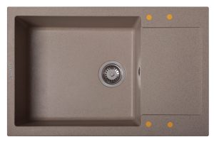 Кухонная мойка Zigmund & Shtain RECHTECK 780.490 РЕЧН.ПЕСОК