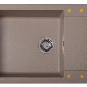 Кухонная мойка Zigmund & Shtain RECHTECK 780.490 РЕЧН.ПЕСОК