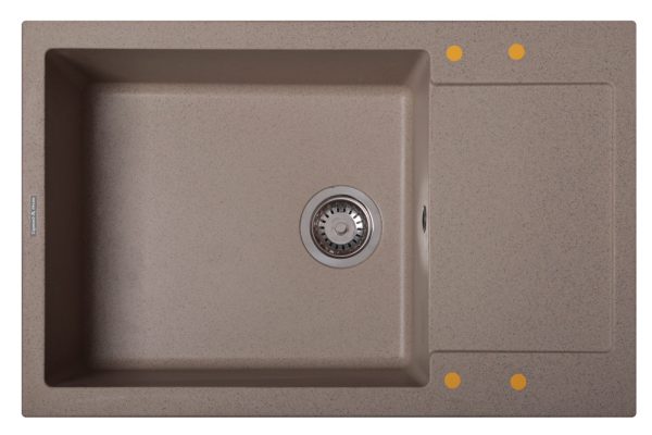Кухонная мойка Zigmund & Shtain RECHTECK 780.490 РЕЧН.ПЕСОК
